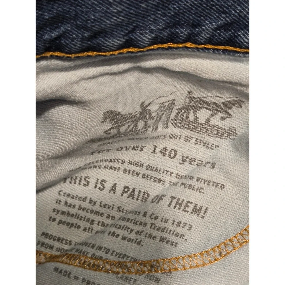 Levi's 560 Comfort Fit Jeans Mens 42x30 Blue Medium Wash Baggy Relaxed